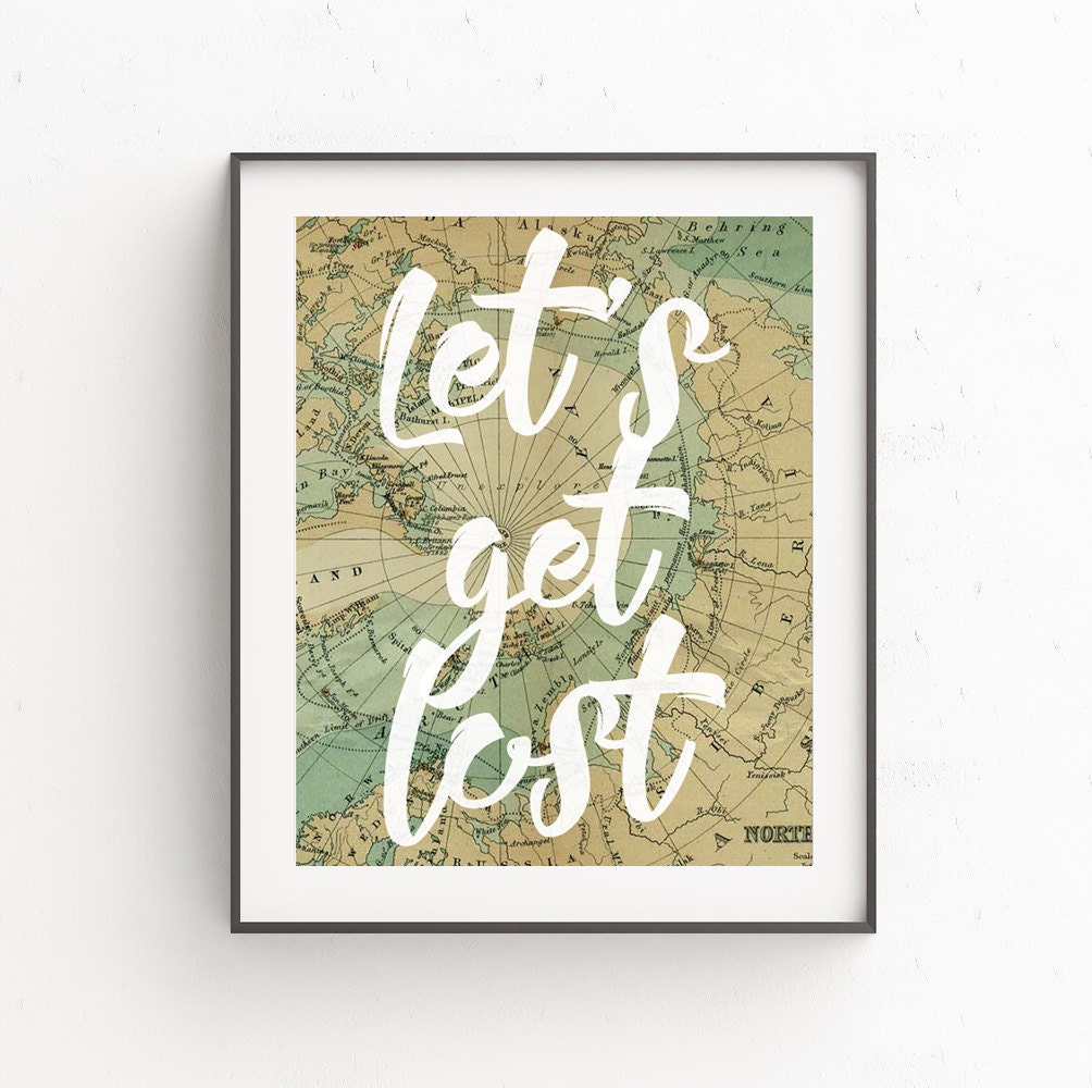 Wall Art Prints Travel Printable Art Map Prints Travel Etsy