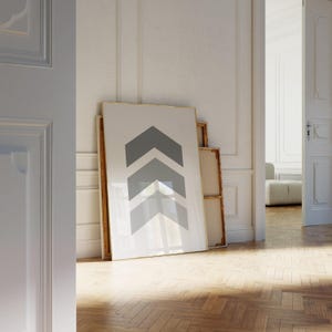 Arte geométrica para parede, download de arte digital, impressões digitais, arte moderna para parede, arte geométrica, arte para parede para imprimir, obras de arte para imprimir, decoração de parede imagem 1