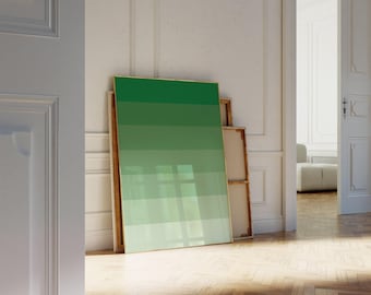 Green Wall Art, Green Prints Wall Art, Green Abstract Art, Large Wall Art, Modern Wall Art, Geometric Art Print, Printable Wall Art