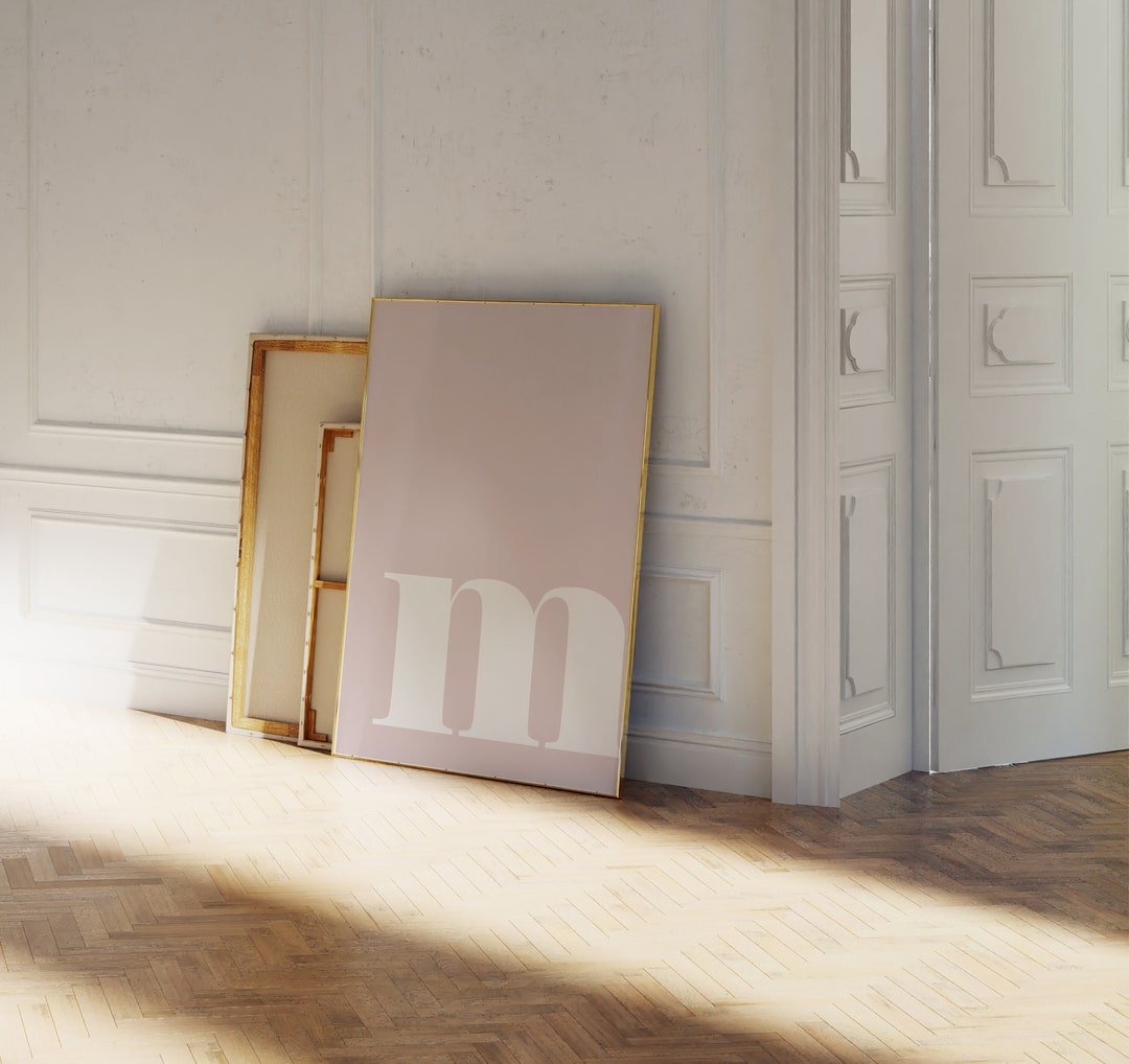 Lowercase Letter M Print - Letter Poster - Alphabet Letters for Wall ...