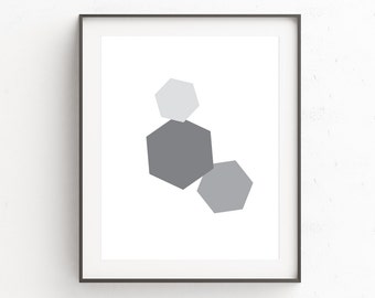 Geometric Wall Art, Minimalist Poster, Office Wall Art, Geometric Art, Nordic Wall Art,  Scandinavian Art, Printable Wall Art, Digital Art