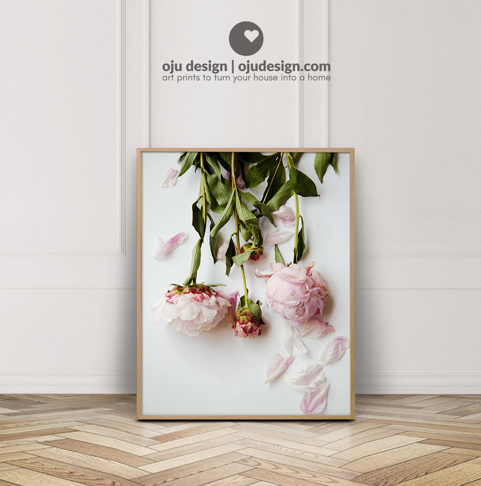 Pink and Grey Wall Art Set of 6 Prints Living Room Set of Etsy Australia