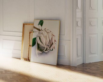 Botanical Flower Photography Print, Boho Nature Art (Digital Download)