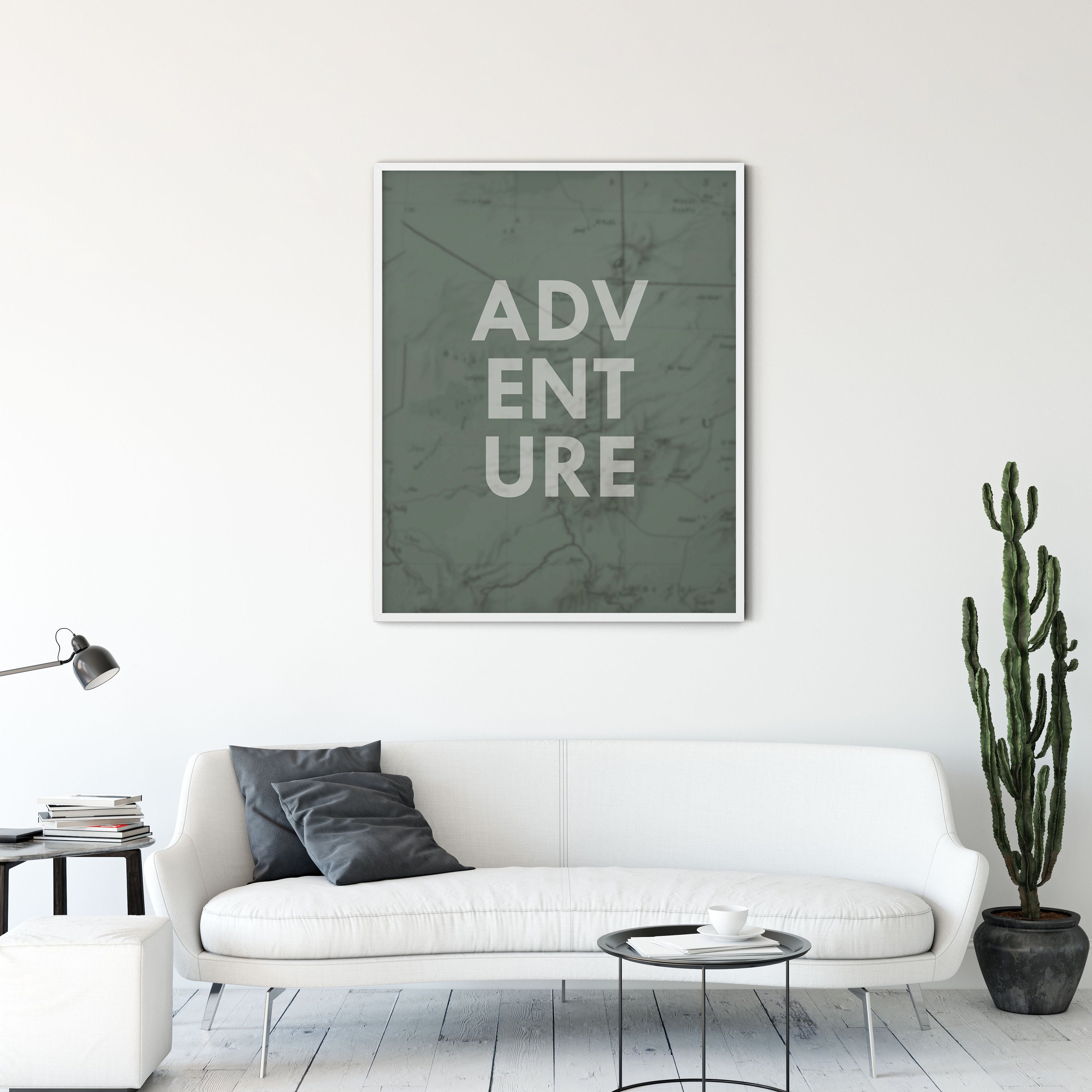 Map Prints Travel Quotes Map Art Adventure Wall Art | Etsy