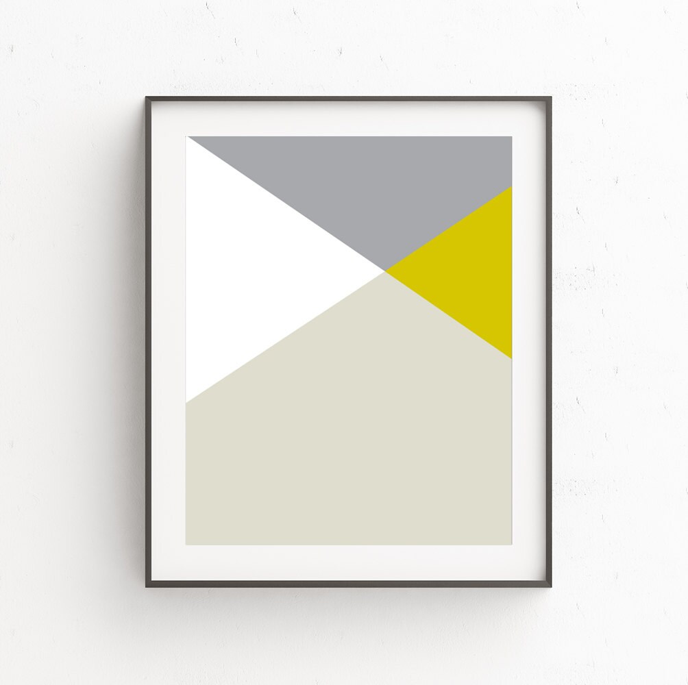 Geometric Wall Art Scandinavian Art Geometric Art Gallery Wall Etsy