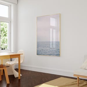 Seascape Photography Print – Calming Ocean Waves, Beach Wall Art (Digital Download) image 3