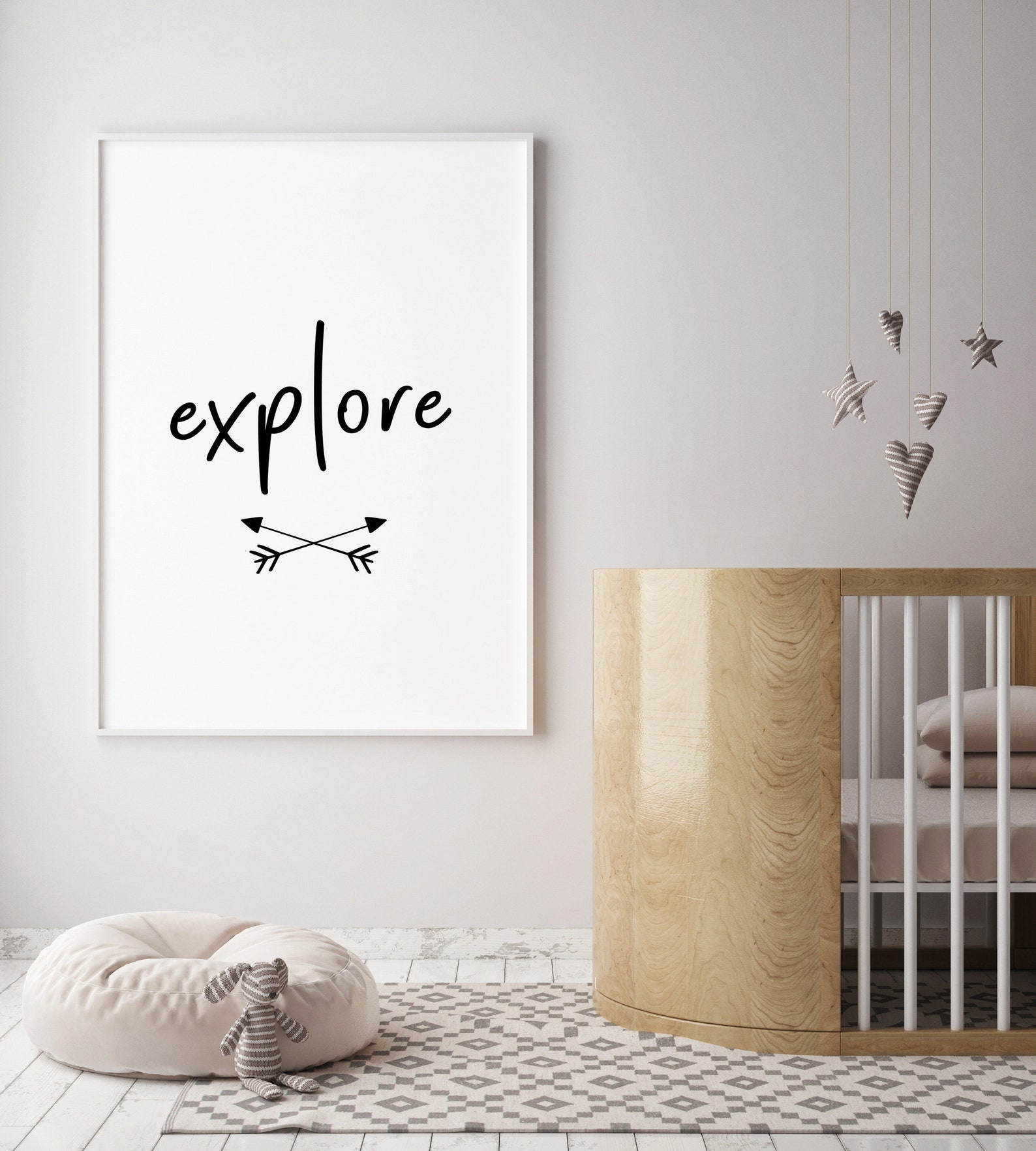 Art for Kids Boho Nursery Wall Decor Baby Boy Girl Nursery Etsy