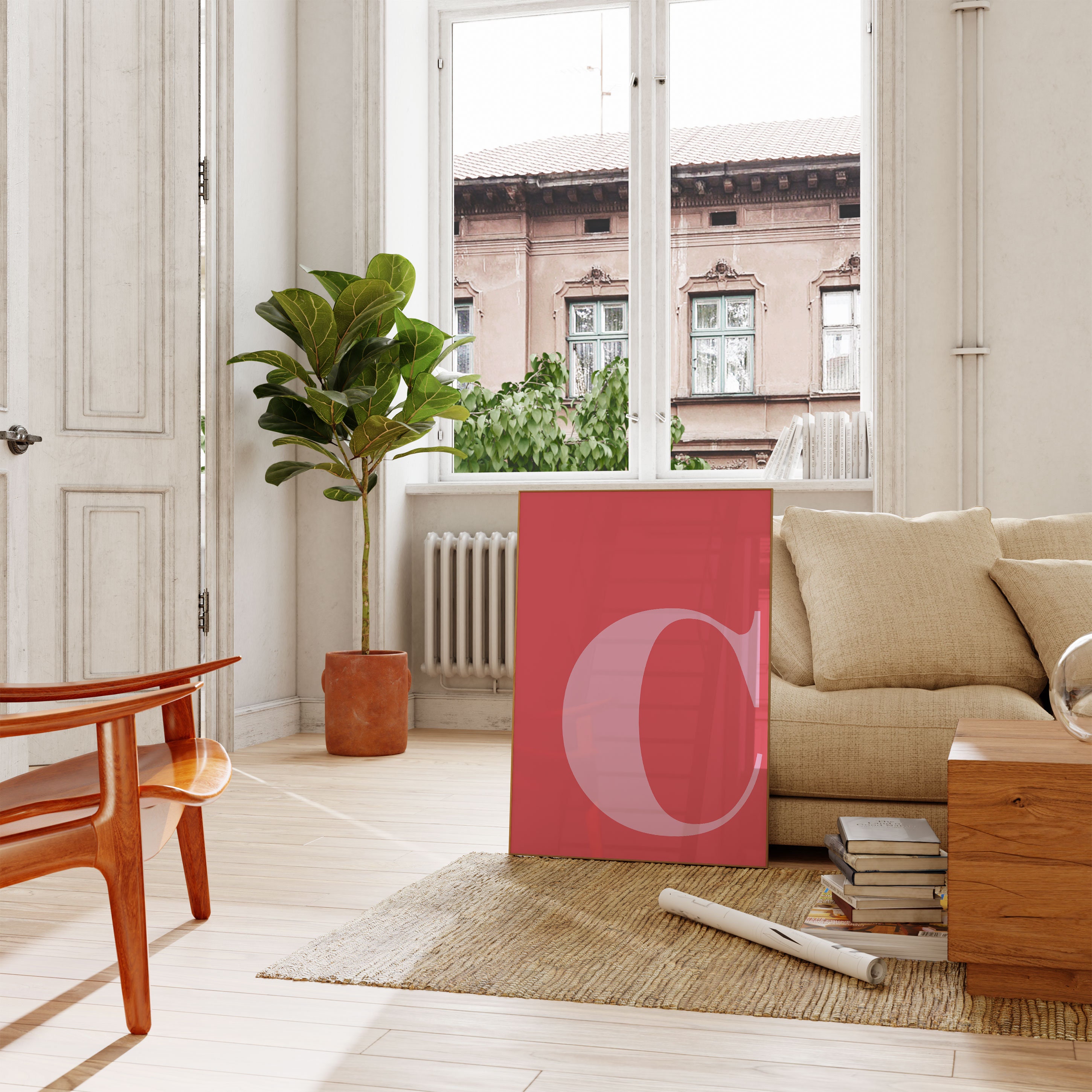 YQDEJ Poster Motivazionale What The Best That Could Happen, Stampa Su Tela Con Cornice In Legno, 30,5x40,6 Cm, Decorazione Parete Preppy - 6