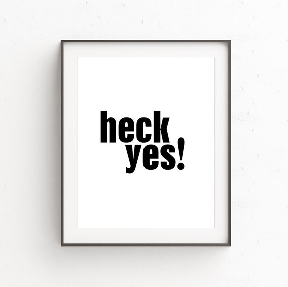 Typography Printable Wall Words Poster Wall Decor Letters Etsy