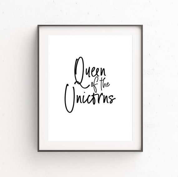 Art For Little Girls Room Quotes Unicorn Quote Art Girls Nursery Wall Art Quotes For Kids Unicorn Bedroom Decor Playroom Quotes