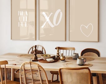 Beige Gallery Wall Art Set – Minimalist Prints, Bedroom & Nursery (Digital Download)