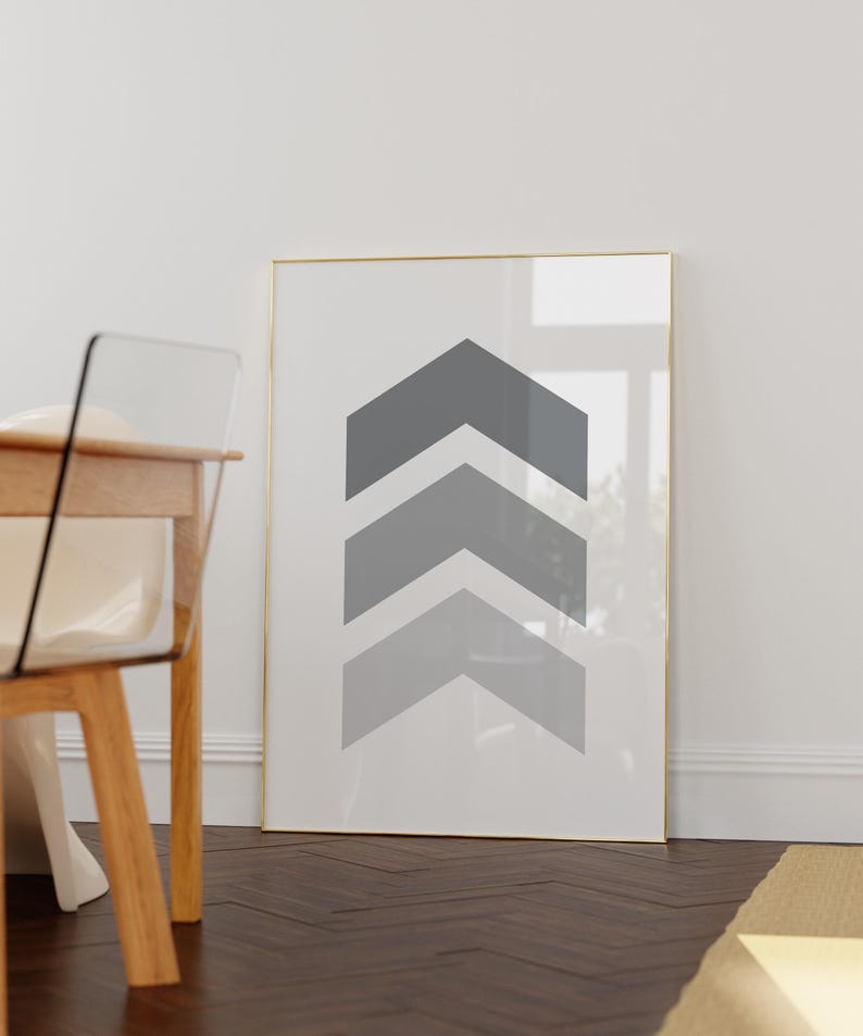 Arte geométrica para parede, download de arte digital, impressões digitais, arte moderna para parede, arte geométrica, arte para parede para imprimir, obras de arte para imprimir, decoração de parede imagem 2