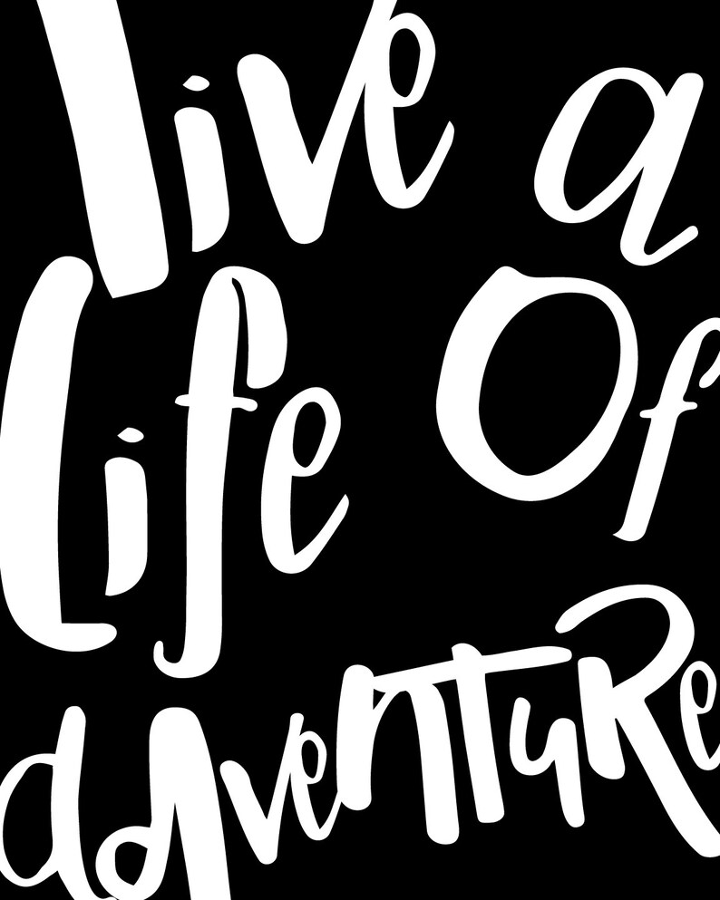 Boho Wall Art Printable Quotes Black and White Art Etsy Australia