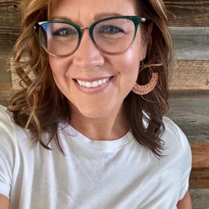 Large Macrame Hoop Earrings: Boho Statement Jewelry