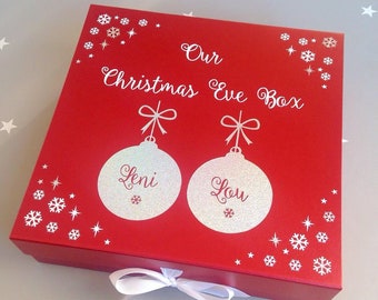 Christmas Eve box Christmas box personalised Christmas Eve box kids Christmas Eve box custom Christmas Eve box children's Christmas Eve box