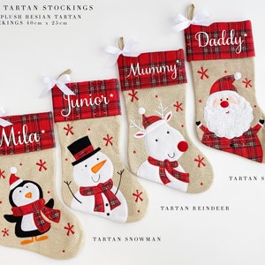 Personalized stocking Christmas Santa stocking Personalized cute christmas stocking kids Christmas stocking