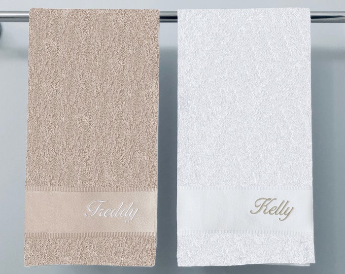 Personalisiertes Badetuch, Handtuch mit Monogramm, Handtuch mit Namen, Handtuch mit Monogramm, Handtuch mit Namen, Handtuch personalisiert