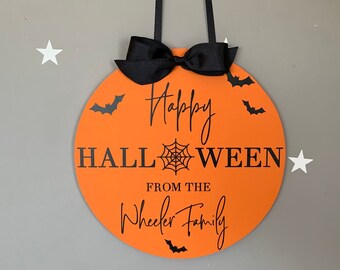 Halloween Schild Rund Herbst Schild Halloween Deko Halloween Deko