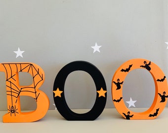 Halloween decor, halloween letters, halloween sign, halloween decorations