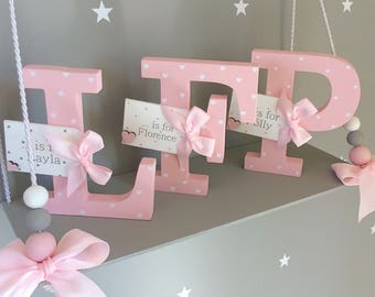 name letters for nursery
