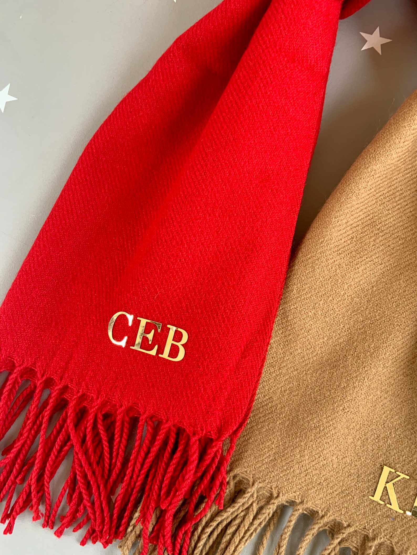 Monogram Scarf Personalized Scarf Name Scarf Winter Scarf Etsy UK