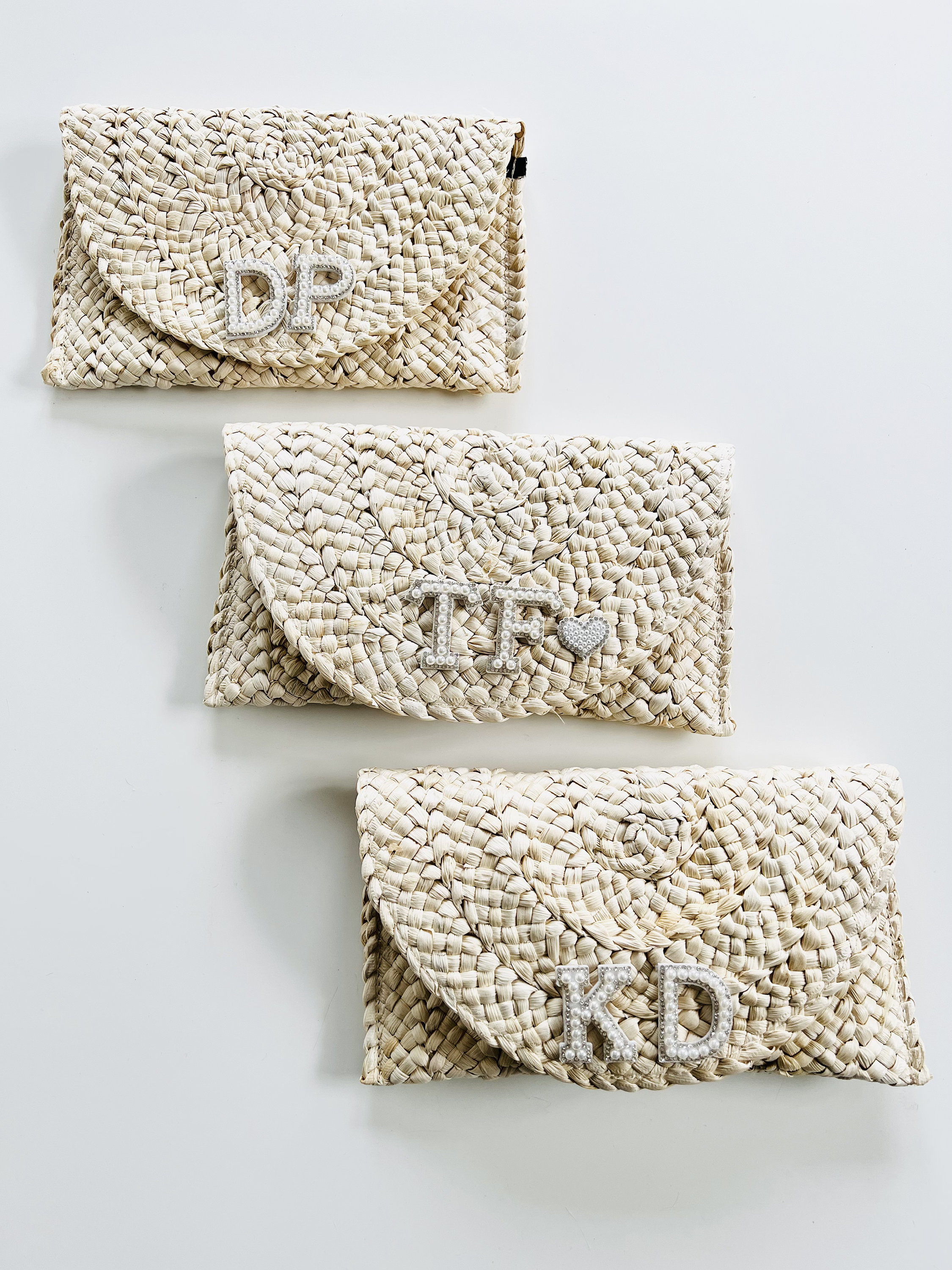 Bride Straw Clutch Bag Straw Bag Straw Purse Custom Straw Etsy UK