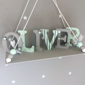 wooden letters, wall letters, wooden name letters, nursery letters, letters for nursery, baby wall letters,