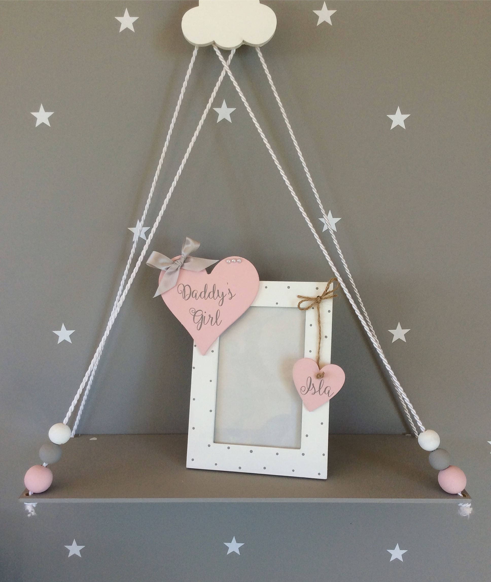 Hanging Bead Shelf Nordic Style Shelf Nursery Shelf Nursery Etsy