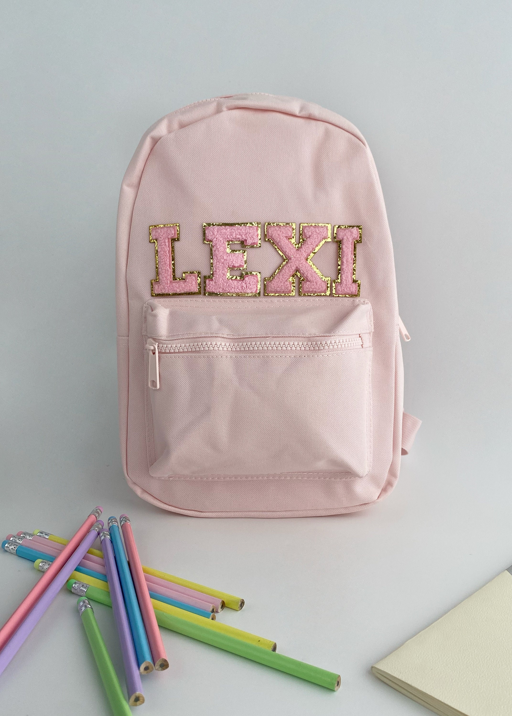 Personalized Mini Backpack: Custom Letter Initial  display picture 1