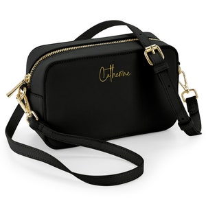 Monogram Crossbody Bag: Personalized Saffiano Handbag