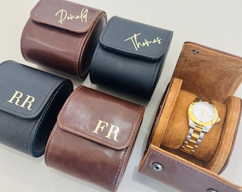 Regalo personalizzato per lui, scatola porta orologi personalizzata, regalo per papà, regalo per marito, regalo per fidanzato