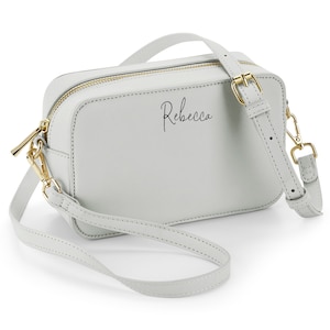 Sac à main personnalisé | Sac bandoulière monogrammé | sac à main personnalisé | cadeau d'anniversaire personnalisé | sac mortuaire | Pochette initiale