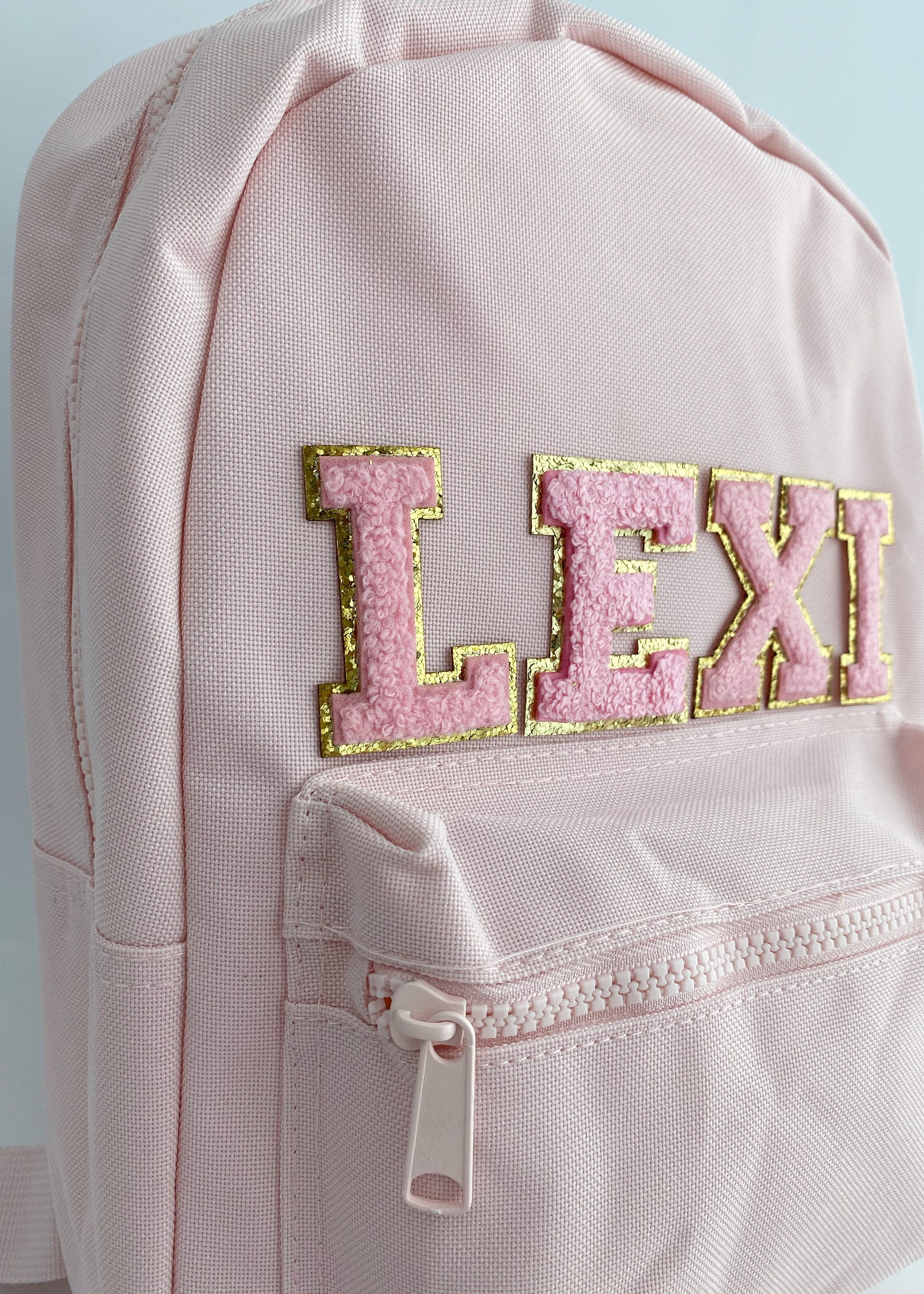 Personalized Mini Backpack: Custom Letter Initial  display picture 2