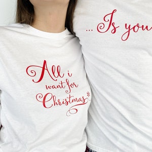 Christmas Couple Matching Pyjamas Christmas Gift for Couple Personalised Pyjamas Personalised couple pyjamas Gifts for Her Gifts for Him