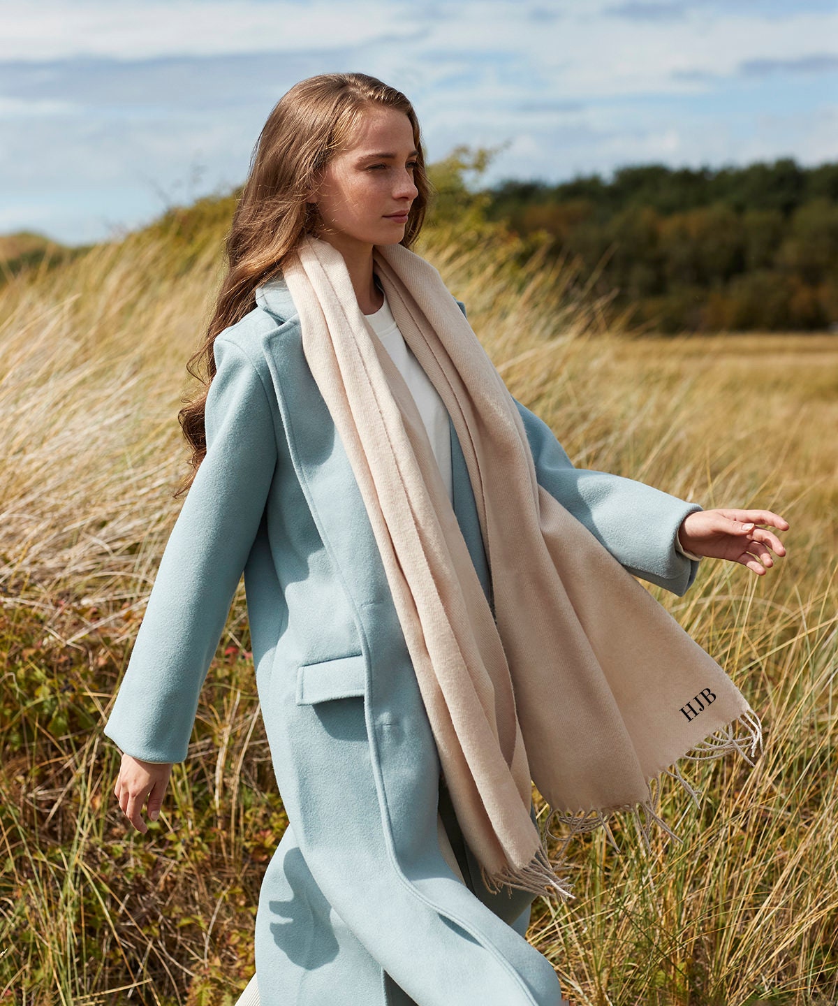 Pashmina Strickschal Damen 190x128cm - Vielseitiger Wollschal Als Umhang & Cardigan