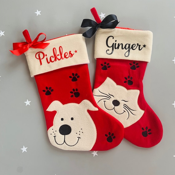 Pet Christmas Stocking Dog Christmas Stocking Cat Christmas