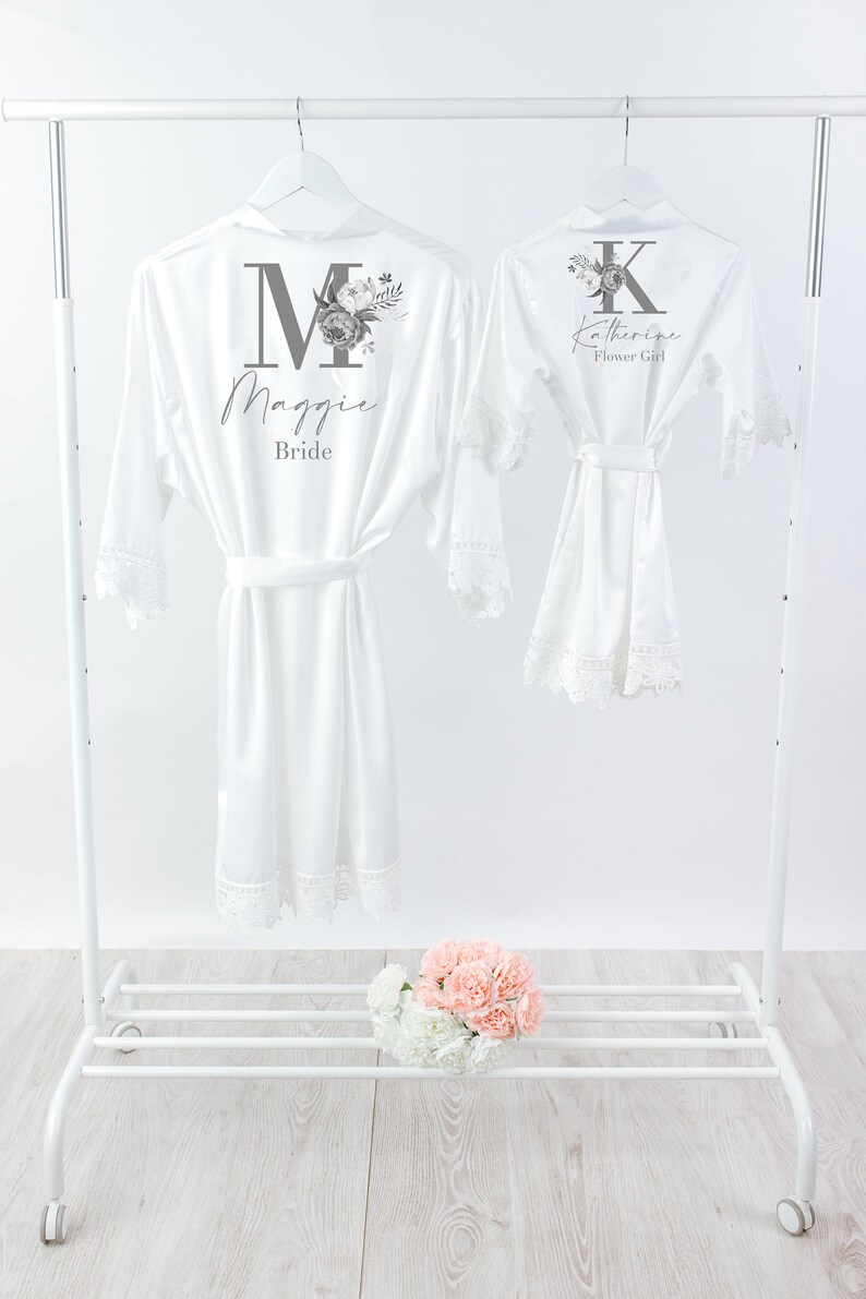 Champagne Robes Bridesmaid Robes Champagne Bridesmaid Robe Etsy UK