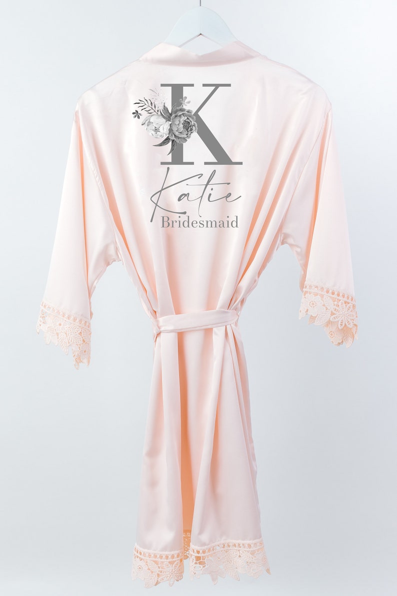 Champagne Robes Bridesmaid Robes Champagne Bridesmaid Robe Etsy UK