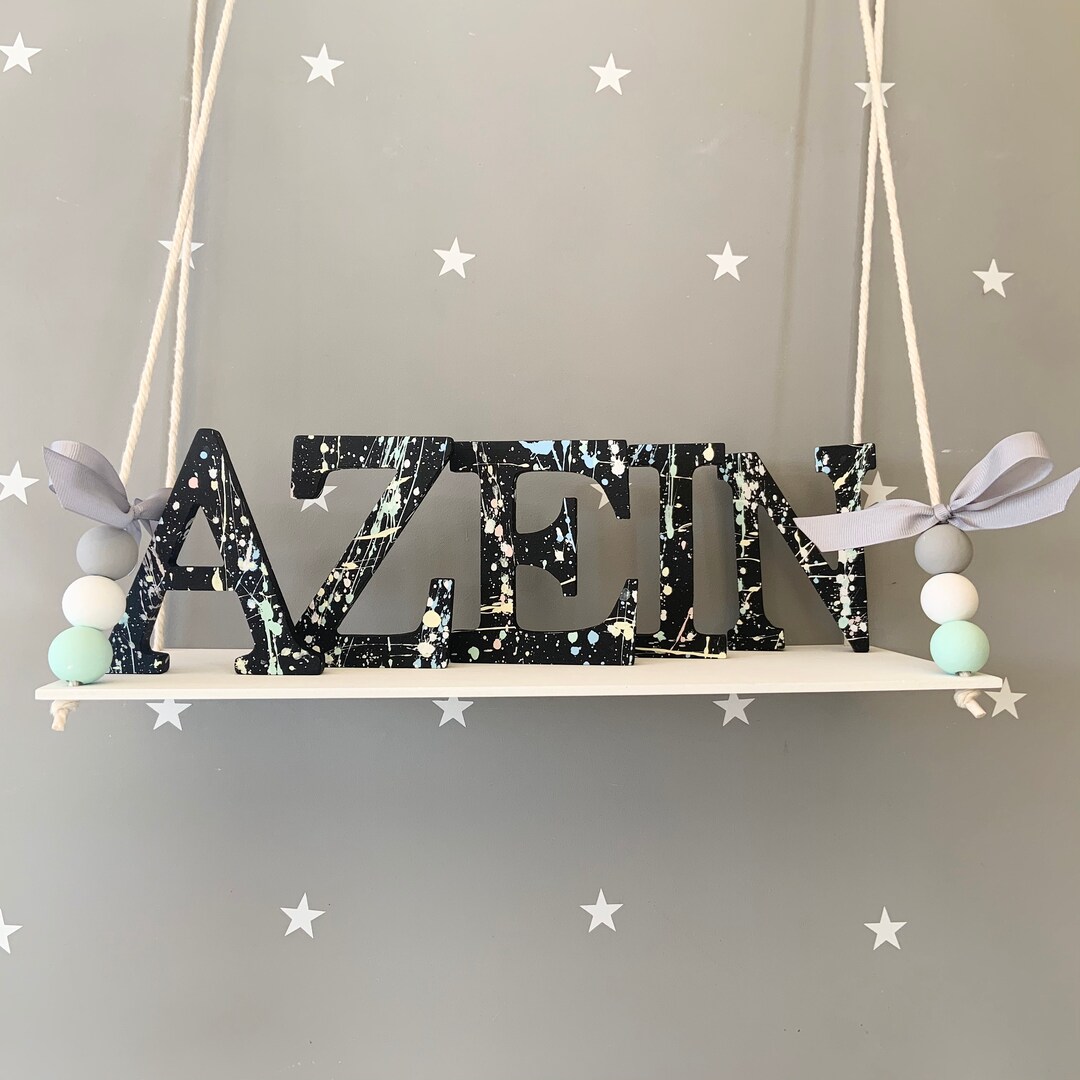 Nursery Letters, Wooden Letters, Wall Letters, Wooden Name Letters