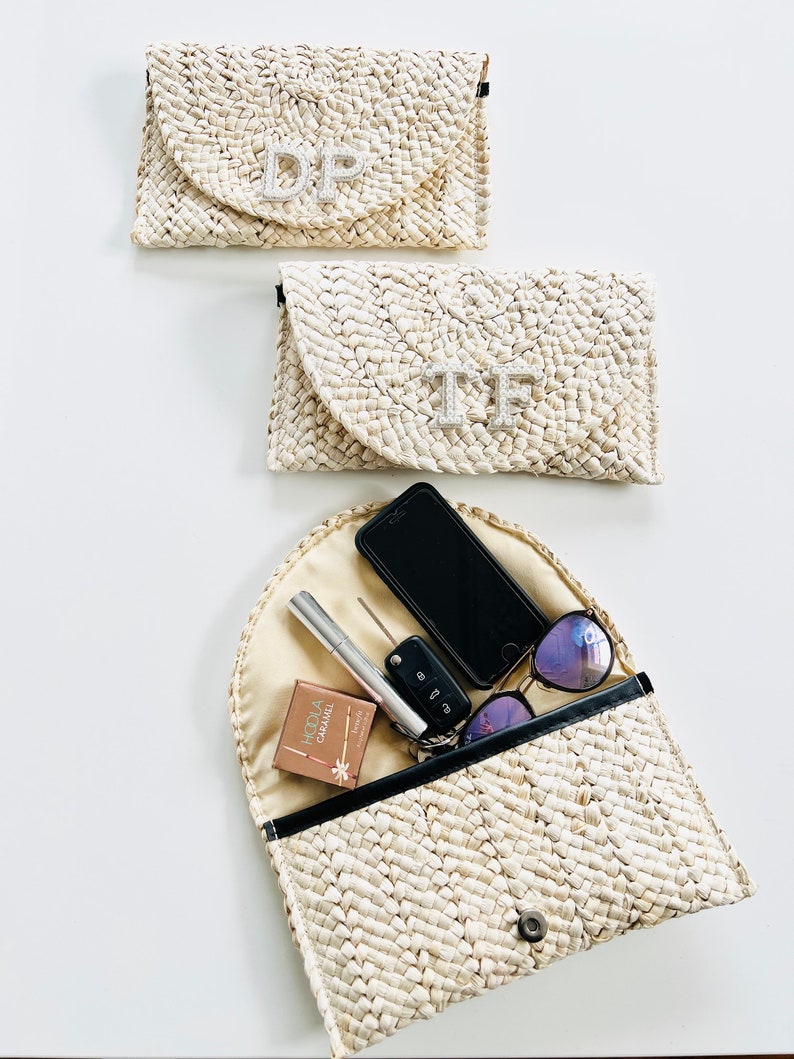 Straw Clutch Bag Straw Bag Straw Purse Custom Straw Bag - Etsy