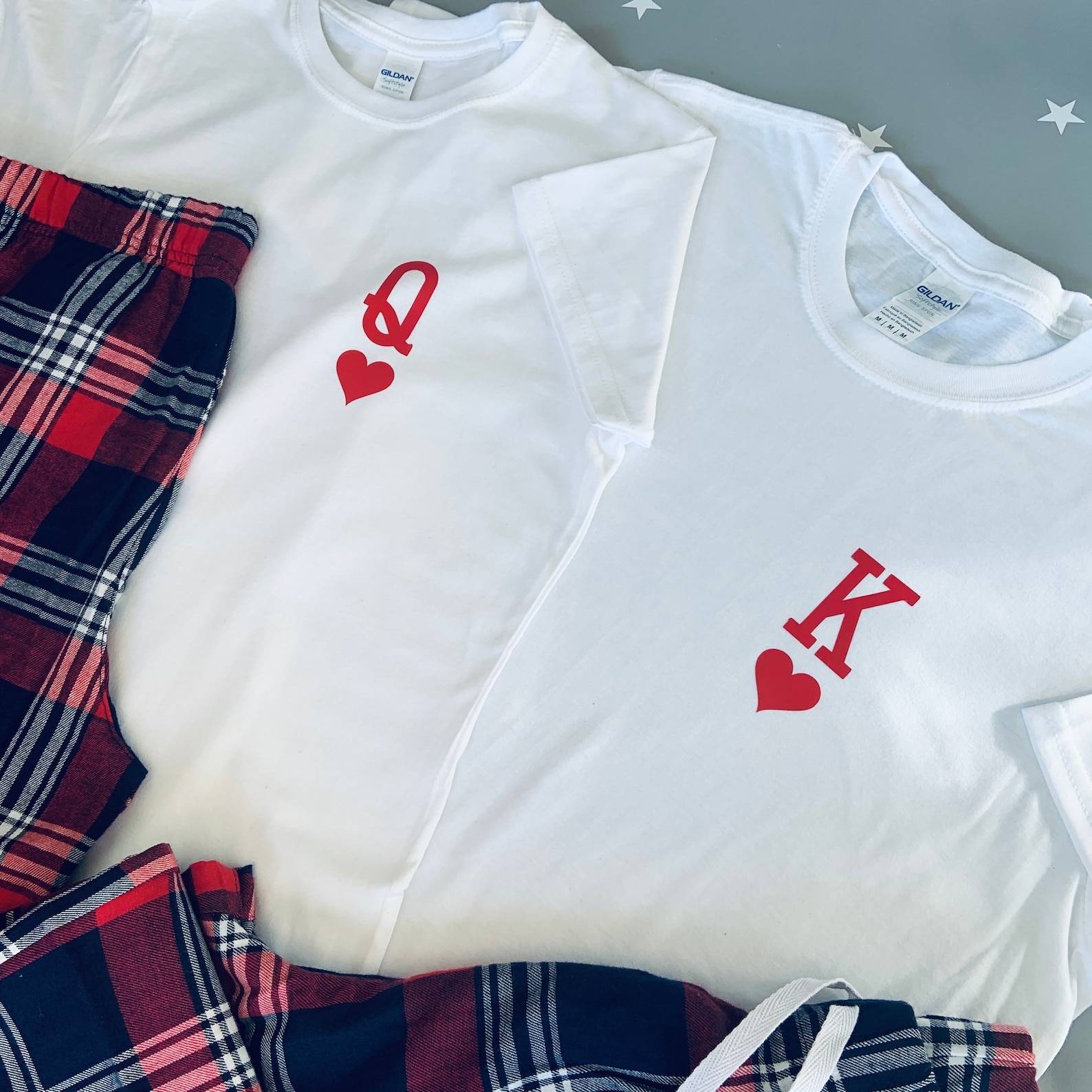 Matching pyjamas Husband and wife pyjamas Mr and Mrs pyjamas Etsy