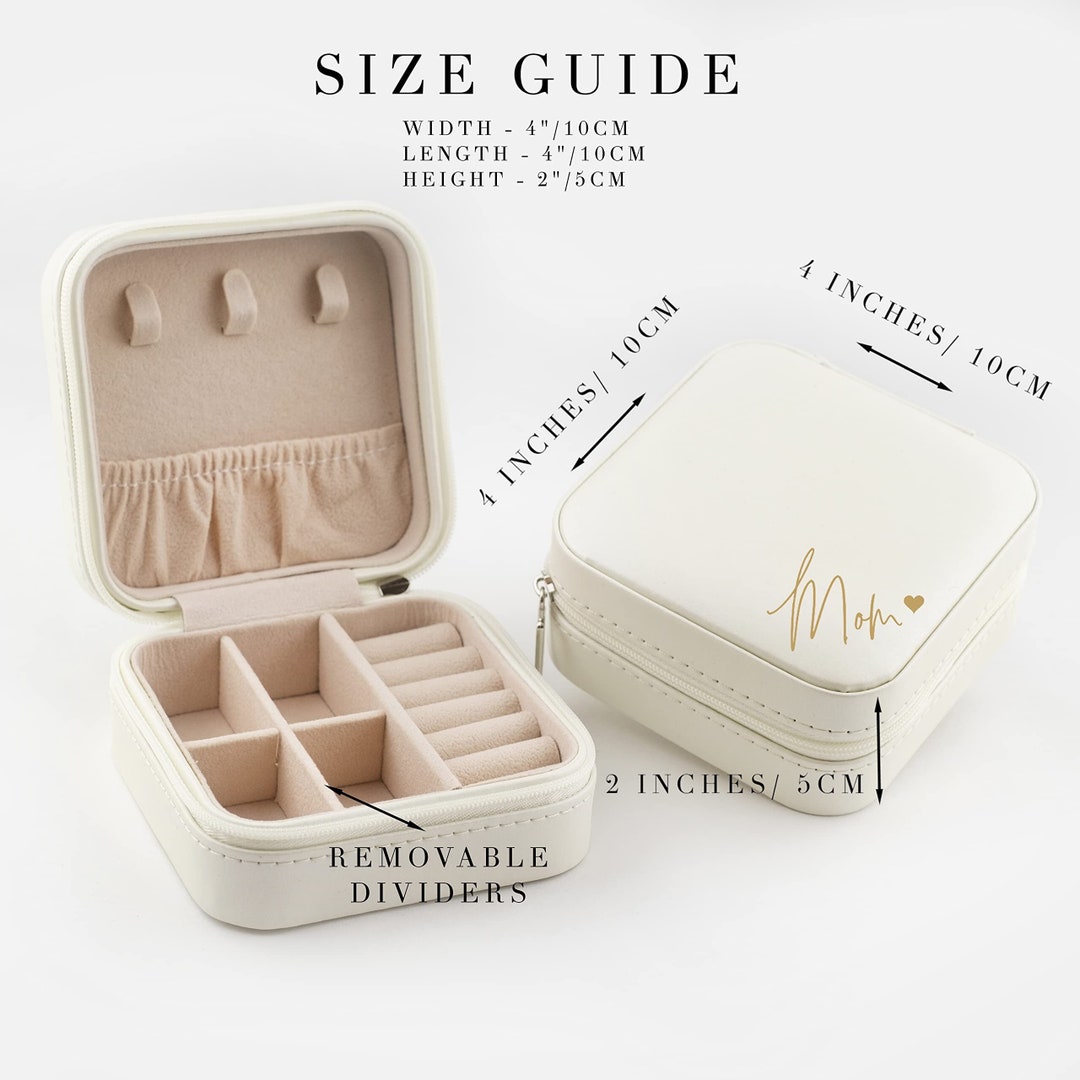 Custom Travel Jewelry Box Jewellery Box Jewellery Ring Box Travel