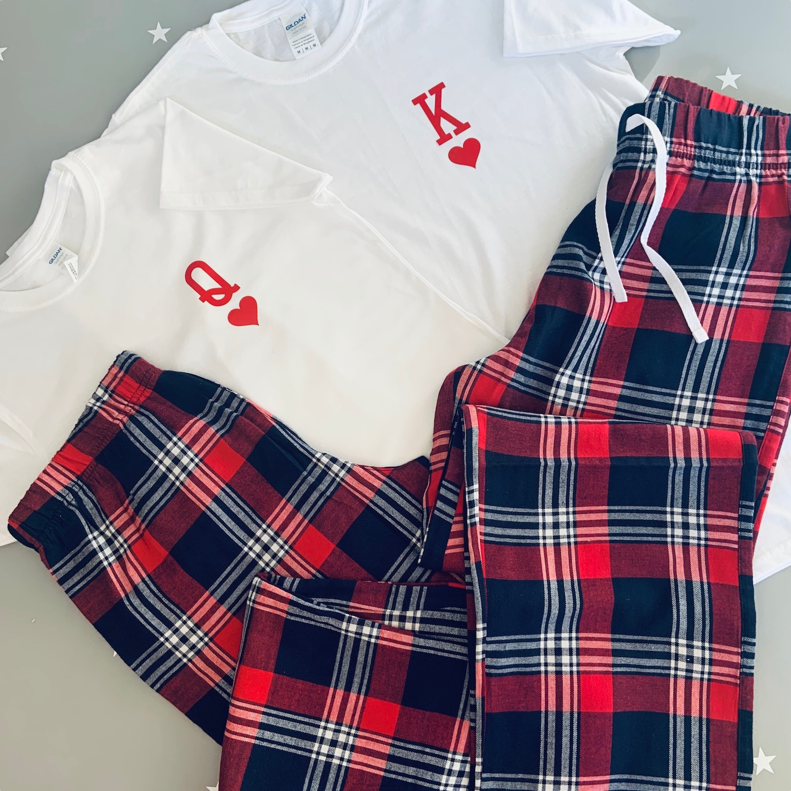 Matching pyjamas Husband and wife pyjamas Mr and Mrs pyjamas Etsy