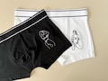 Spicy mens underwear embroidered boxer shorts with photo Valentines gift for him valentines gift boyfriend valentines day pants underwear product logo