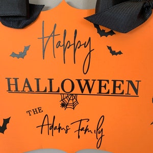 Halloween decor Halloween door sign Halloween decorations image 5