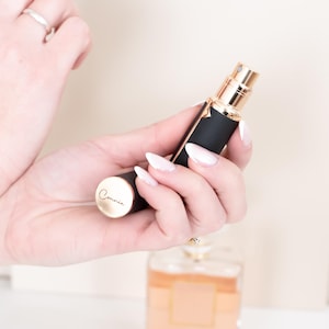 Personalized Travel Perfume Atomizer, Bridesmaid Gift