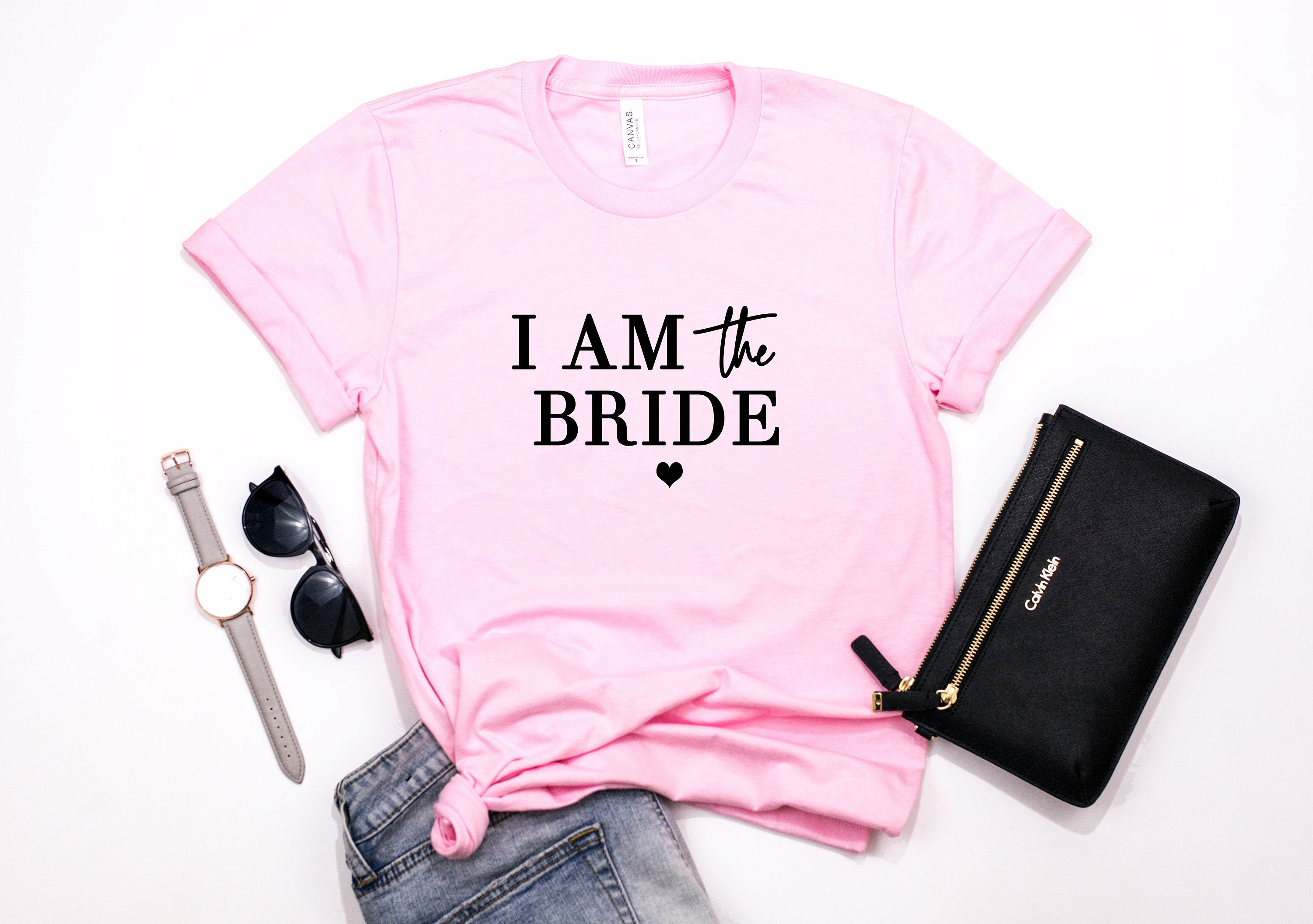 i am the bride t shirt