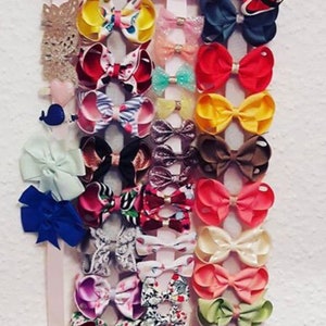 bow holder hair bow holder hair bow organiser hair accessories girls bow holder girls bow organiser image 10