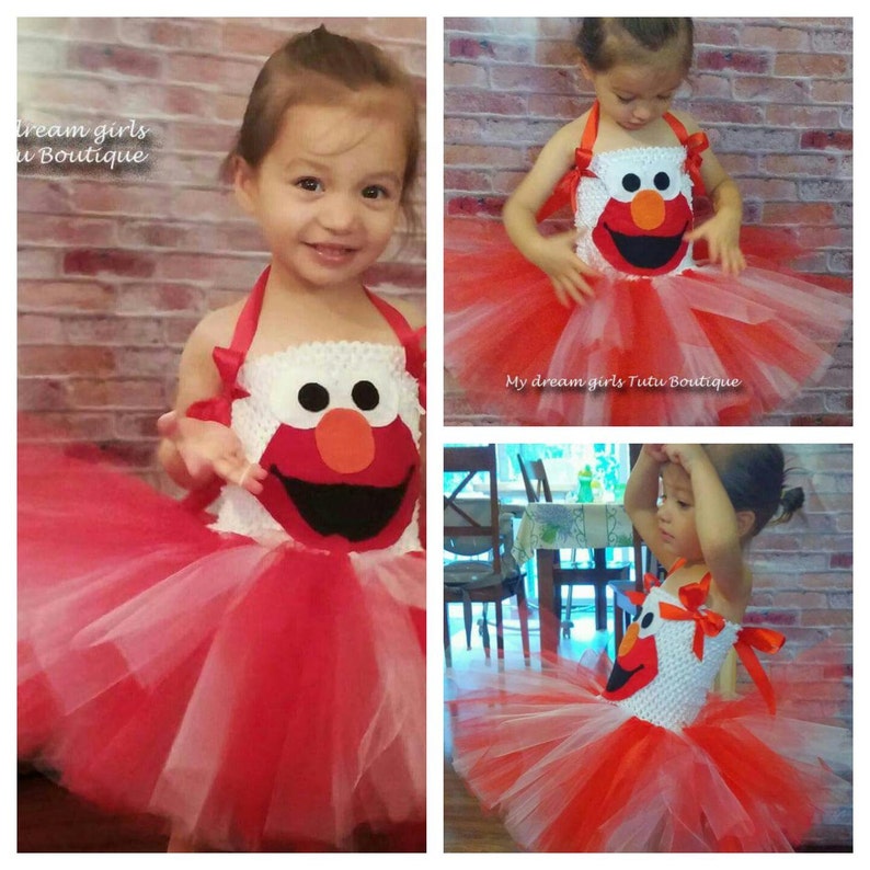 Elmo Tutu Dress Elmo tutu for baby girl Elmo tutu for Etsy