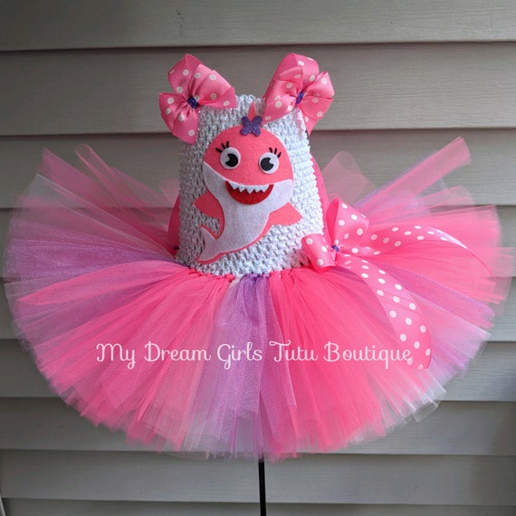 baby shark tutu costume